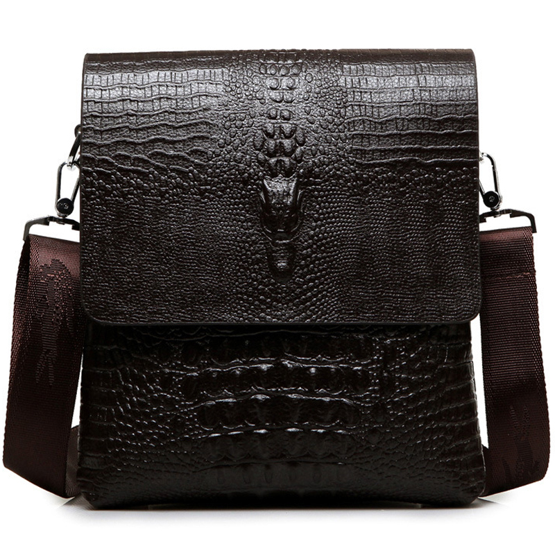 Luxury Bags Store - Luxury Brand Messenger Bag Men Leather