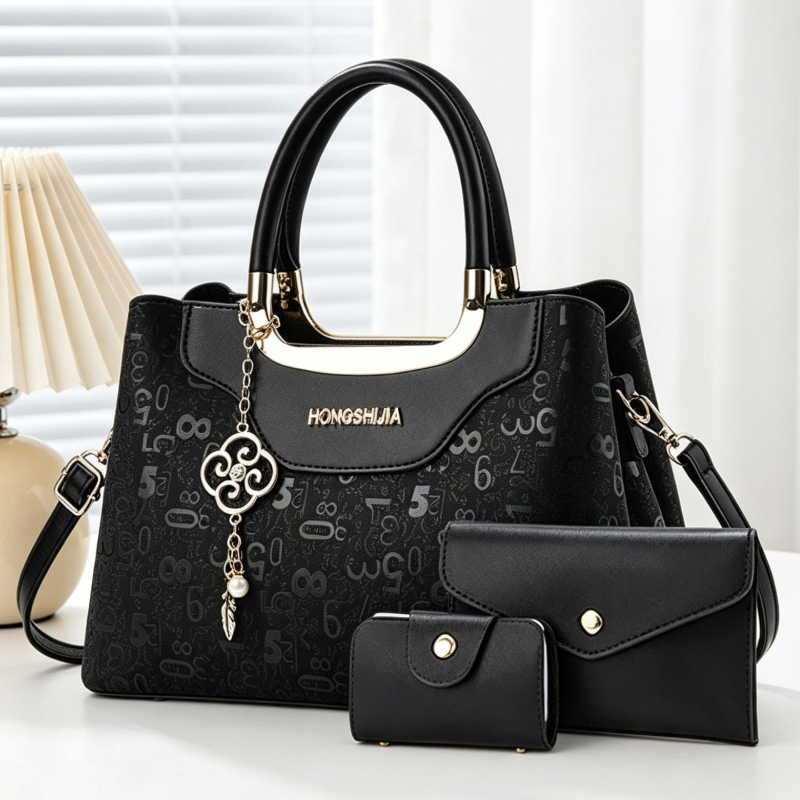 3-piece Fashion Women's Handba - đánh giá và giá Luxury Bags Casual