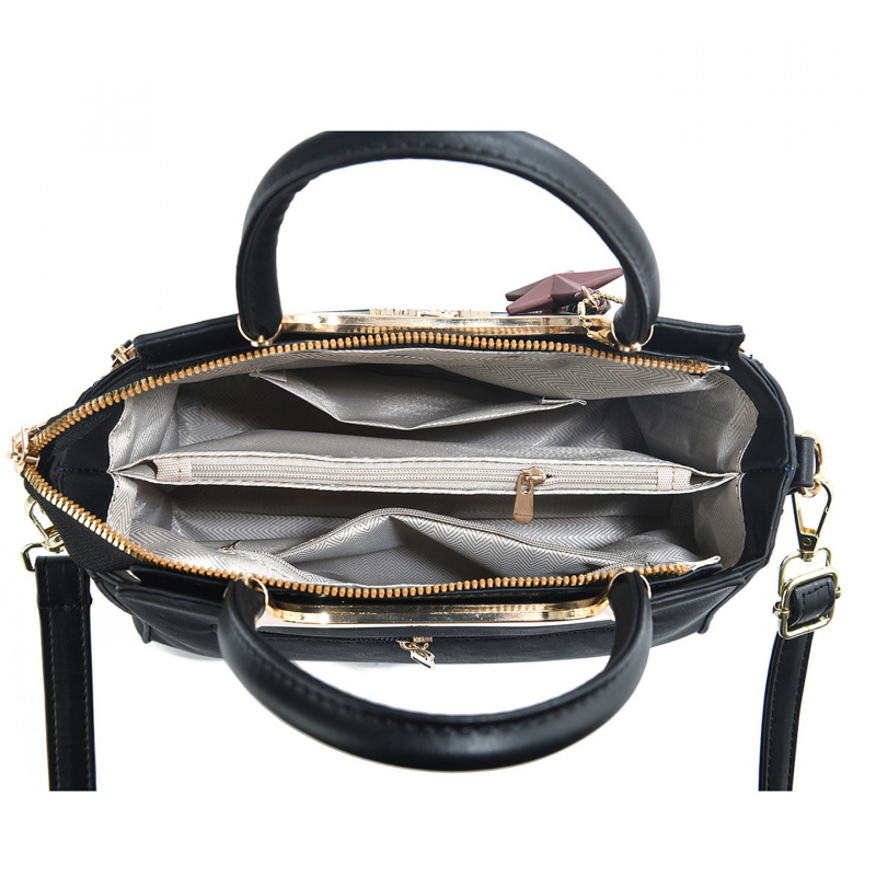 Stylish women's handbag, solid - đánh giá và giá Luxury Bags Casual