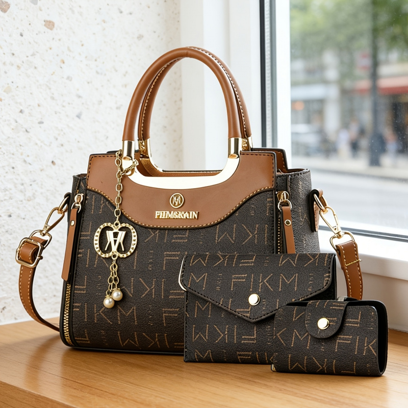3-piece set of light luxury hi - đánh giá và giá Luxury Bags Casual