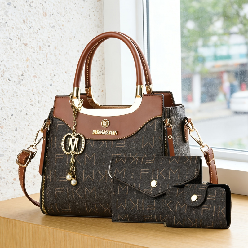 3-piece set of light luxury hi - đánh giá và giá Luxury Bags Casual