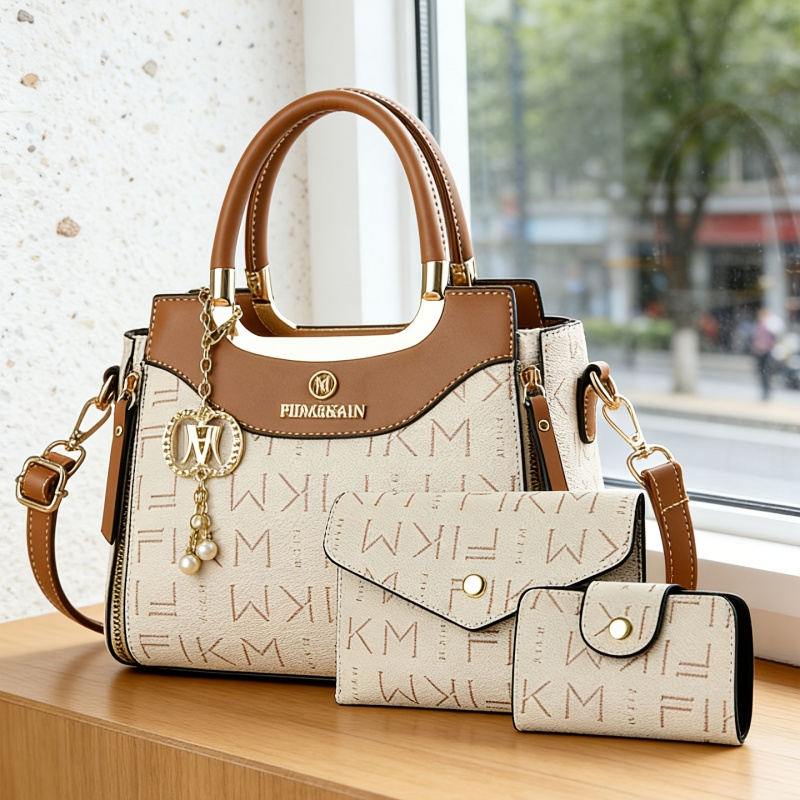 3-piece set of light luxury hi - đánh giá và giá Luxury Bags Casual