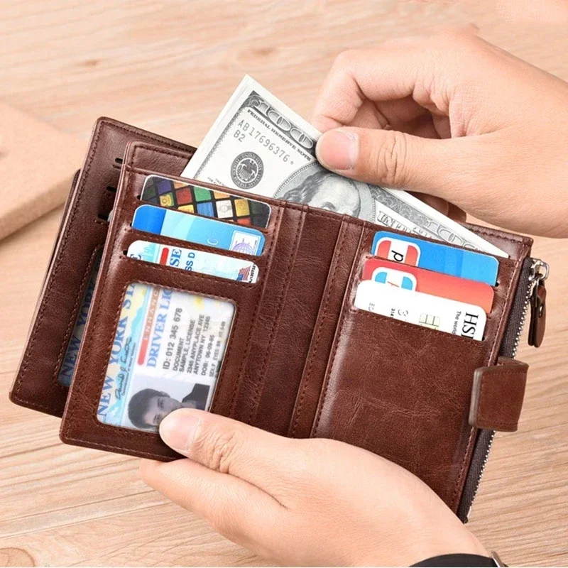 Luxury Leather Men's Coin Purs - đánh giá và giá Luxury Bags Photos