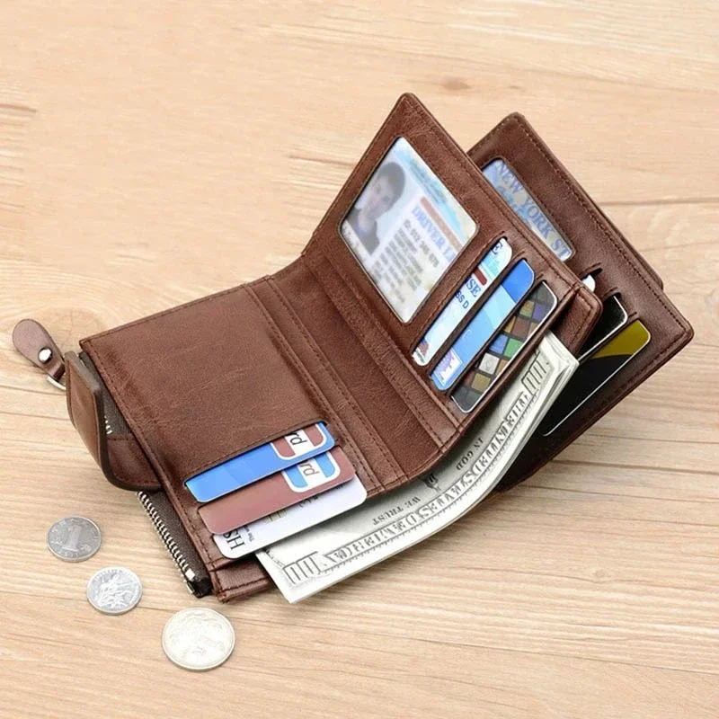 Luxury Leather Men's Coin Purs - đánh giá và giá Luxury Bags Photos