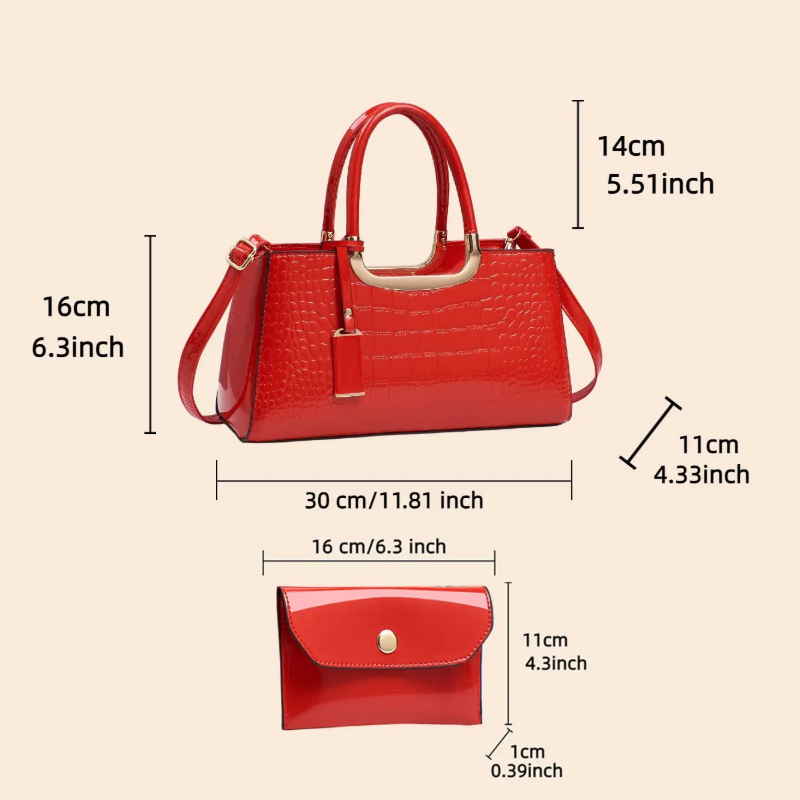 Women's Handbag Set, Light Lux - đánh giá và giá Luxury Bags Casual