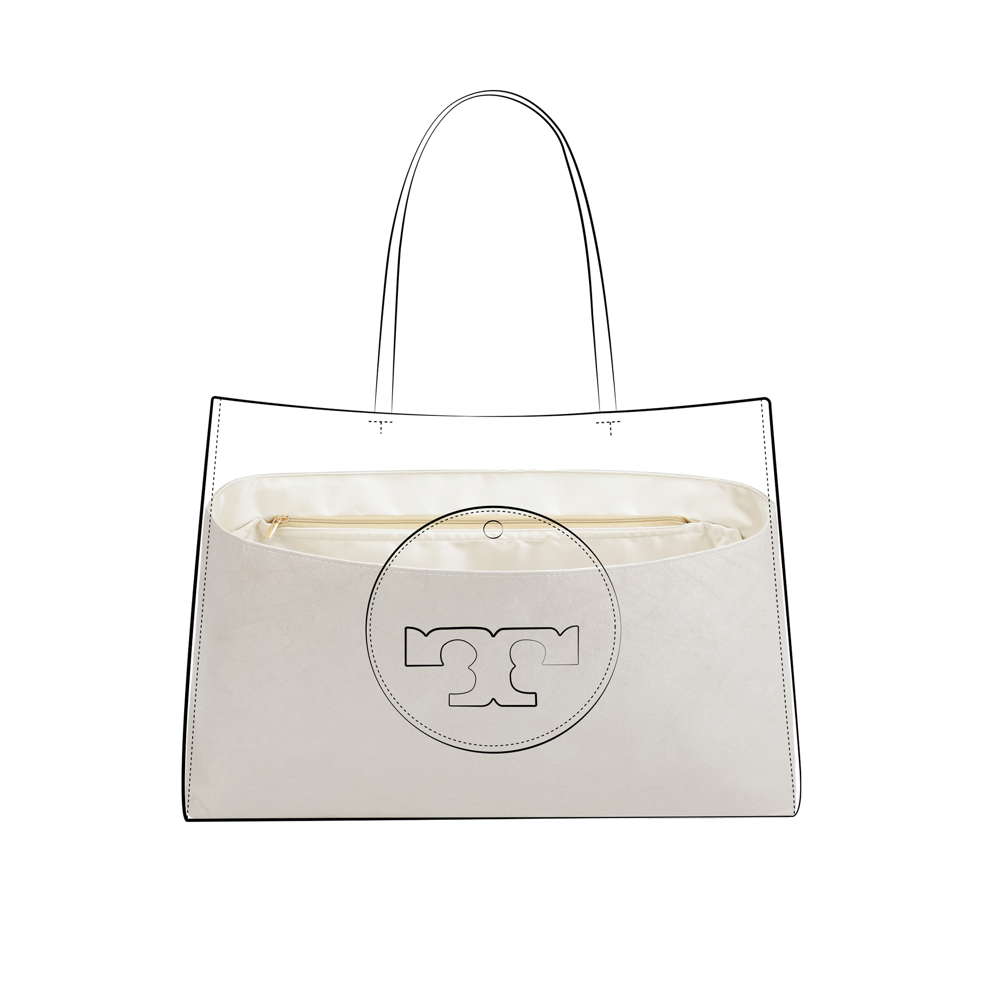 DGAZ Lightweight Purse Organiz - đánh giá và giá Luxury Bags Tory Burch