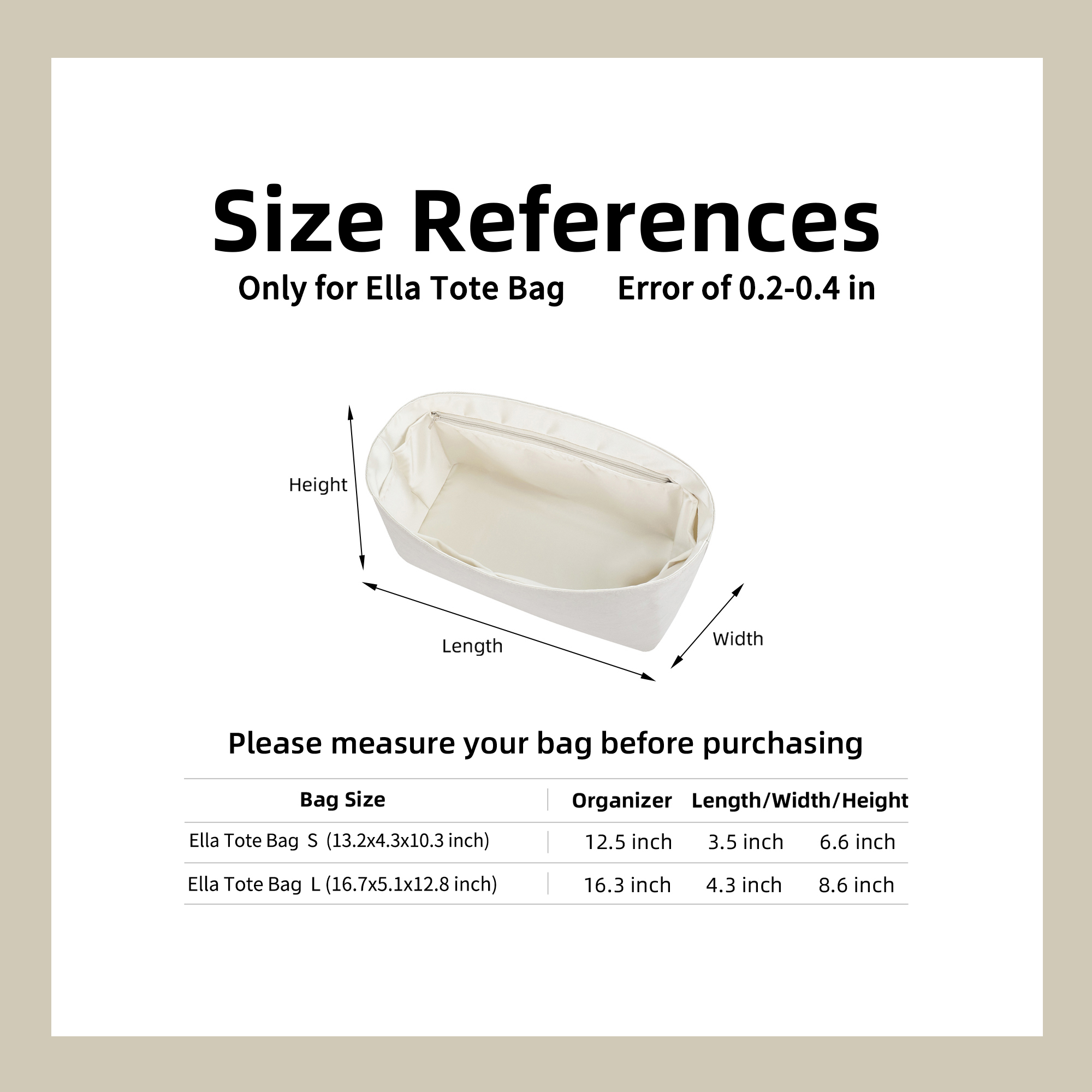DGAZ Lightweight Purse Organiz - đánh giá và giá Luxury Bags Tory Burch