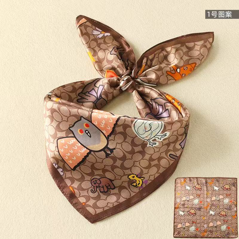 New Silk Square Scarf Women Lu - đánh giá và giá Luxury Bags Trending