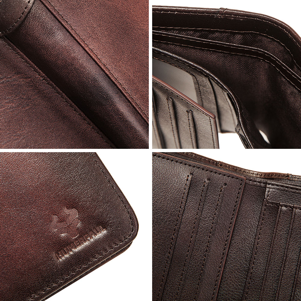 Genuine Leather Mens Wallet RF - đánh giá và giá Luxury Bags Photos
