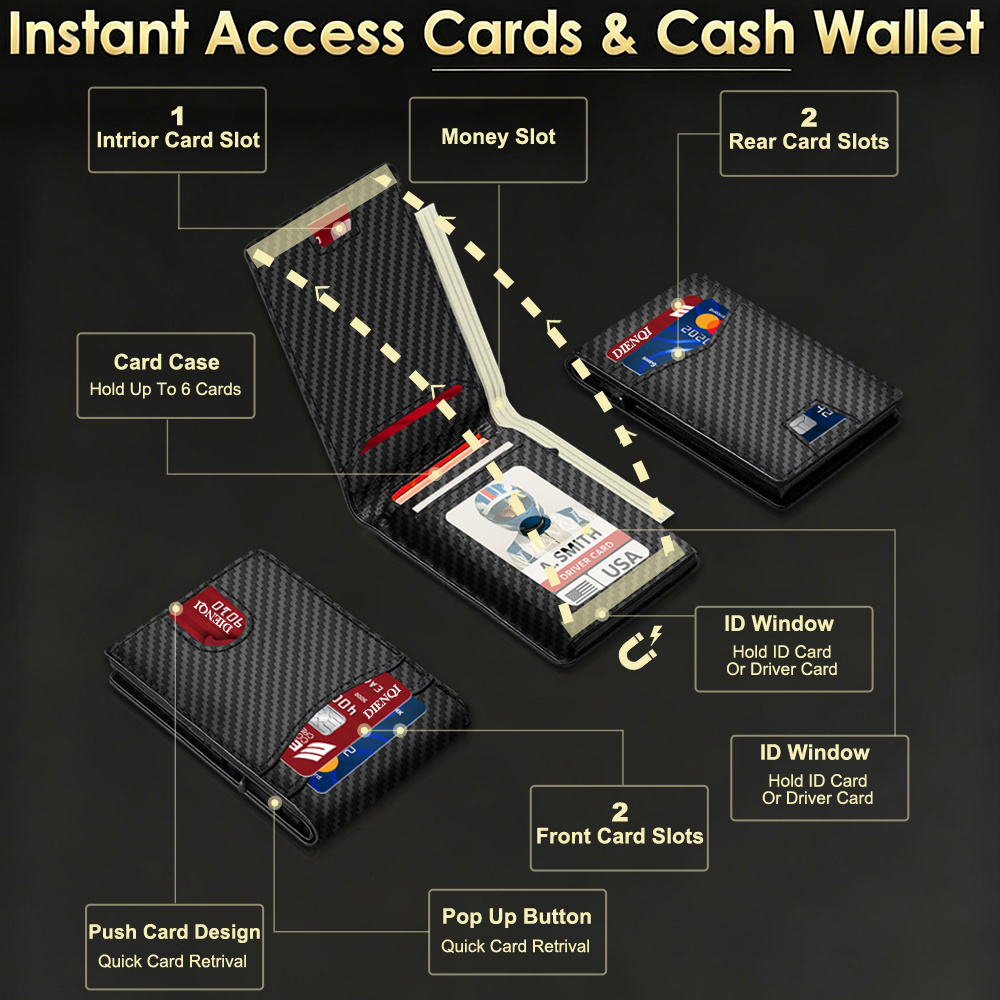 RFID Luxury Brand Men Wallet C - đánh giá và giá Luxury Bags Photos