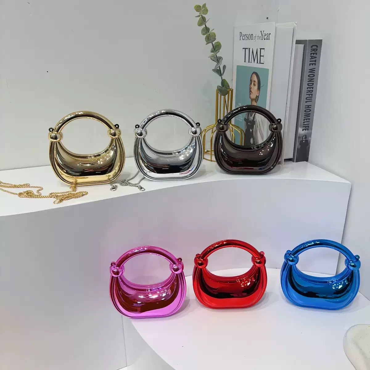 Mini Golden Evening Bag Purses - đánh giá và giá Luxury Bags Trending