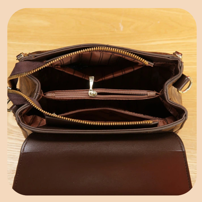 3-piece women's bag set, light - đánh giá và giá Luxury Bags Casual