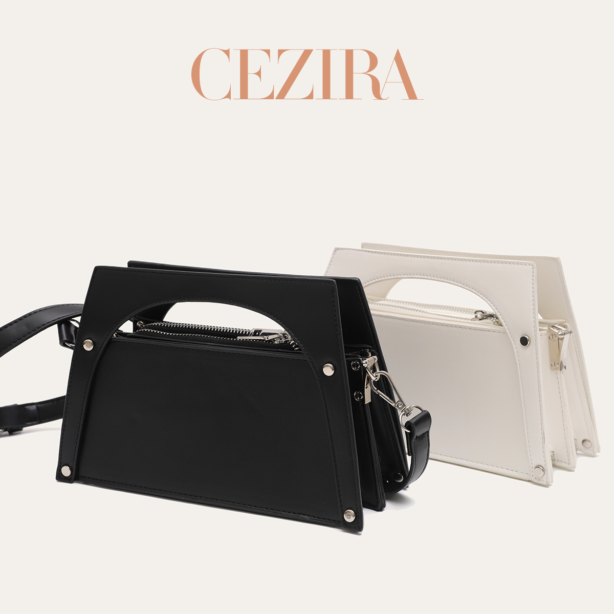 CR Luxury PU Vegan Leather Top - đánh giá và giá Luxury Bags Vegan
